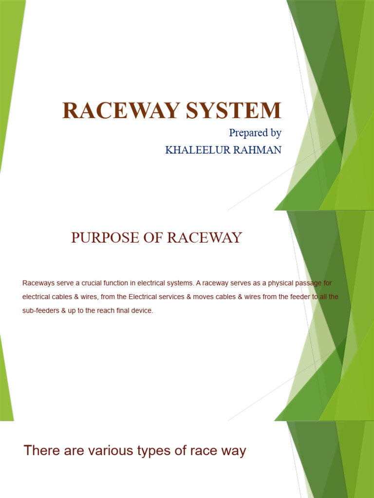 Overview of Electrical Raceway Systems | PDF | Polyvinyl Chloride ...