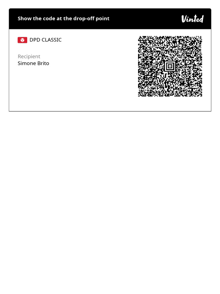 Vinted QR Code 1.0 | PDF