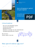 Webinar Aanvullingsspoor Geluid 25 Juni 2020 Def