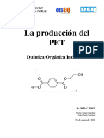 Producción de PET