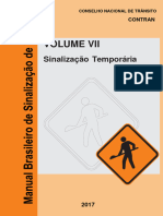 Manual Brasileiro de Sinalização de Trânsito (CONTRAN) - Volume VII_ Sinalização Temporária