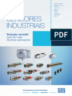 WEG Sensores Industriais 50029077 Catalogo PT