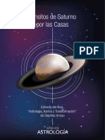 Tránsitos de Saturno Por Las Casas: Extracto Del Libro "Astrología, Karma y Transformación" de Stephen Arroyo