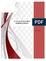 Catalogue - Formation - 2023 - M2E Consulting
