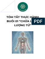 Tóm tắt thực hành buổi 01 Chữa lành lượng tử