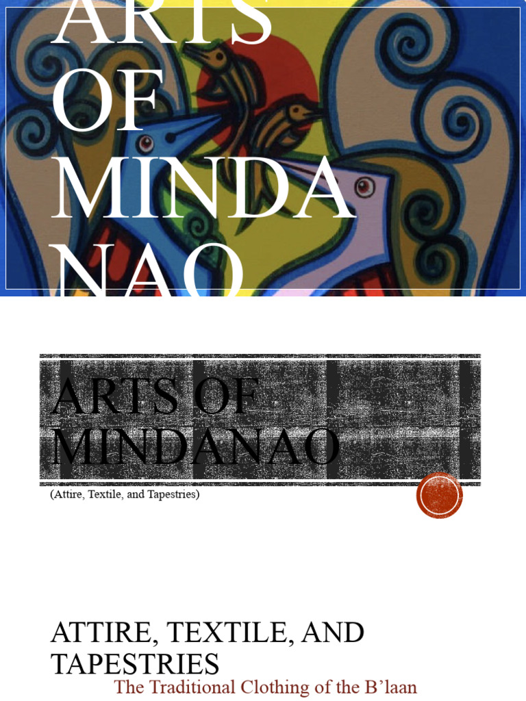 Arts of Mindanao PDF Textiles Clothing