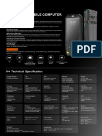 Enterprise Mobile Computer: H4 Technical Specification