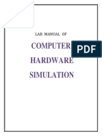 Hardware Simulation Lab File