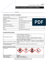 FISPQ Removedor de Tinta