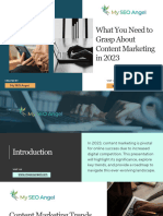 What You Need To Grasp About Content Marketing in 2023