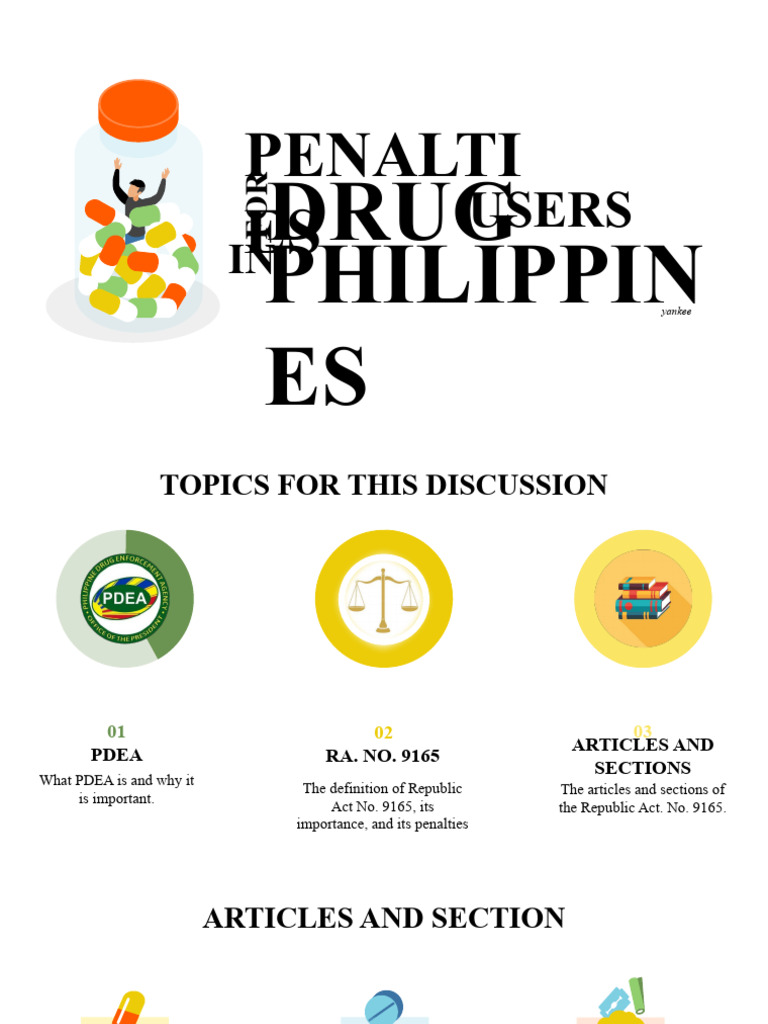 Penalties for drug users in the philippines pdf