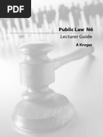 Public Law Study Guide