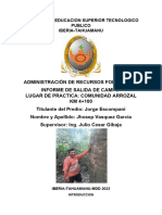 Informe Jhosep