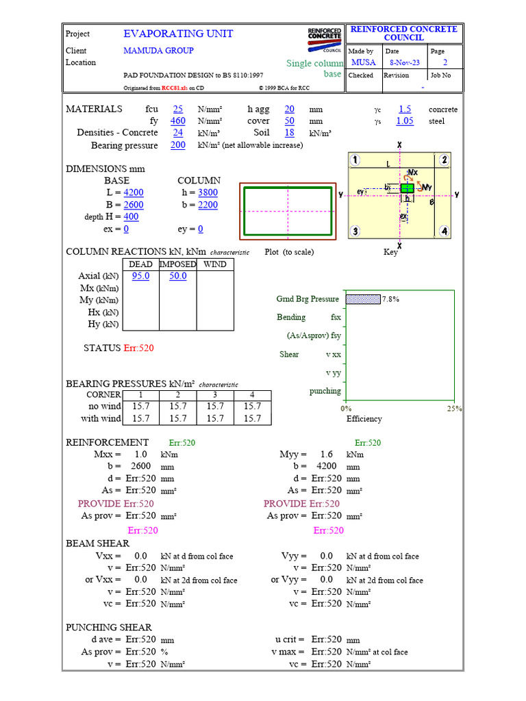 Evaporating Unit PDF Building Engineering Concrete