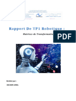 Rapport TP1 Robotique BECHIM Amel