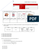 Examen de La II Unidad