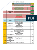 Sean Newton Schedule