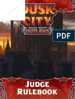 Dusk City Outlaws - Judge Rulebook