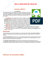 INTERPRETACION HEMOGRAMA BIOQUIMICA Analisis Sangre