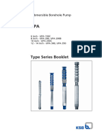 Type Series Booklet: Submersible Borehole Pump