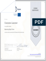 Coursera 3X7MRA6SBEEA