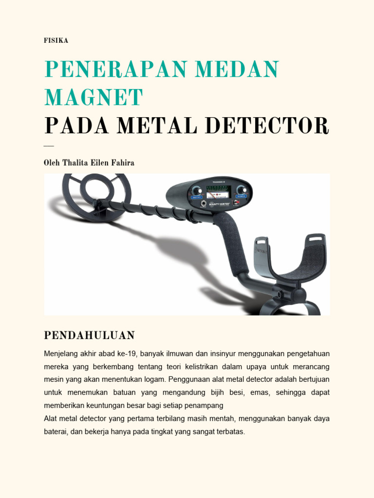 Metal Detector PDF