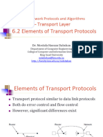 Elements of Transport Protocols