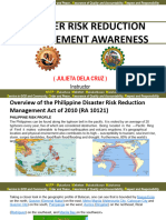 Disaster Risk Reduction Management Awareness