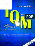 Teoria e Questões de Matemática - Ensino Médio - Roberto Ávila