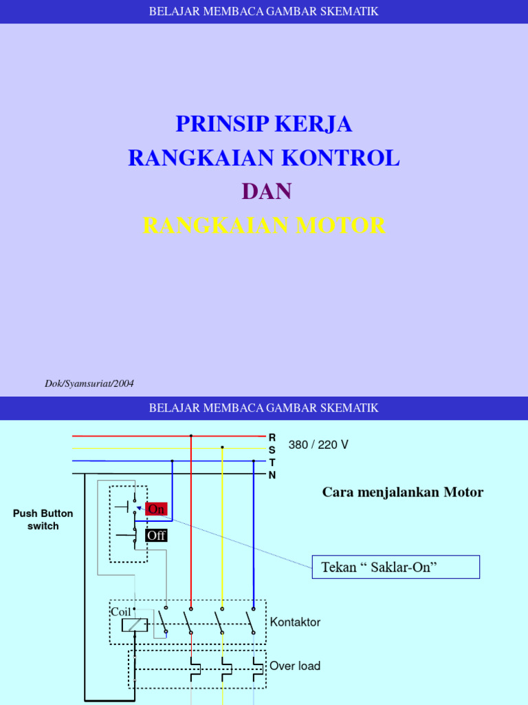 Rangkaian Kontrol Motor | PDF