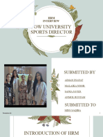 Dow University HRM PPTS