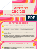 Diseño Instruccional. Toma de Desiciones.