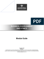 Generic - Business Environment and Ethics