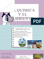 La Quimica y El Ambiente