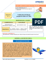 VIII EXPERIENCIA - ACT4 - 3°,4° y 5° GRADO - SEM4