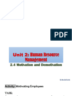 Unit 2-2.4-Motivation and Demotivation