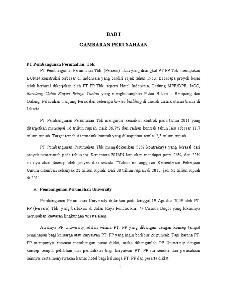 Contoh Swot Dari Laporan Magang