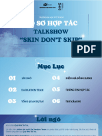 (Hồ Sơ Hợp Tác) Sự Kiện "Skin Don't Skip