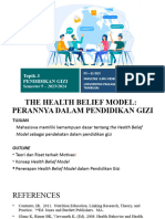 Health Belief Model Dan Pendidikan Gizi