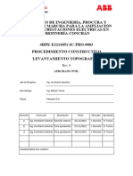 4HPE-E2214051-IC-PRO-0003 - Levantamiento Topográfico en S.E. #1 y S.E. #2