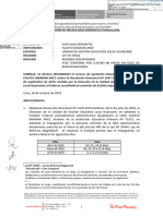 Resolución Del Tribunal Del Servicio Civil 02354-2019-Servir-TSC - Primera Sala ABANDONO DE CARGO ACUERDOS NO JUSTIFICA