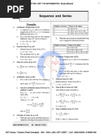 DGT Sequence and Series