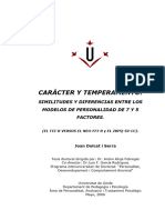 Factores El Tci R Versus El Neo Ffi R y