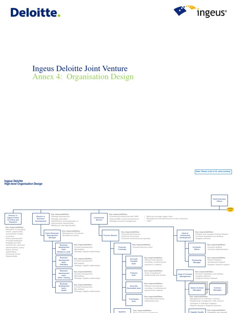 Ingeus Deloitte Org Design Overview | PDF | Business Development ...