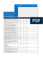 Lista de Chequeo Cumplimiento Resolucion 4272 en Centros de Entrenamiento