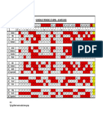 Schedule Periode 27 April - 26 Mei 2023