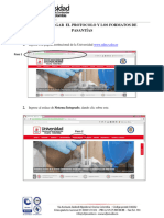 Procedimiento para Descargar - Protocolo - y - Formatos - de - Pasantías