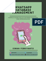 WhatsApp Database Management-Iswan Febriyanto