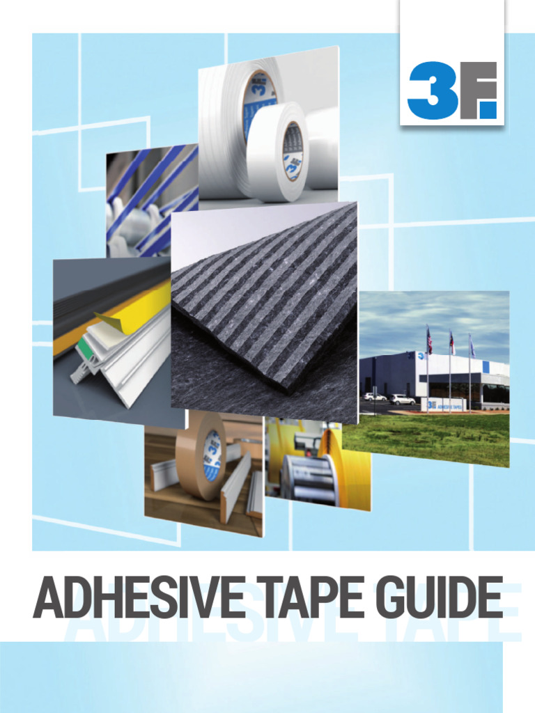 3f Adhesive Tape Guide | PDF | Adhesive | Lamination