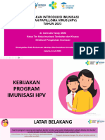 Kebijakan Imunisasi HPV Di Indonesia - 6juli23